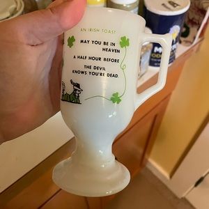 Irish coffee mug